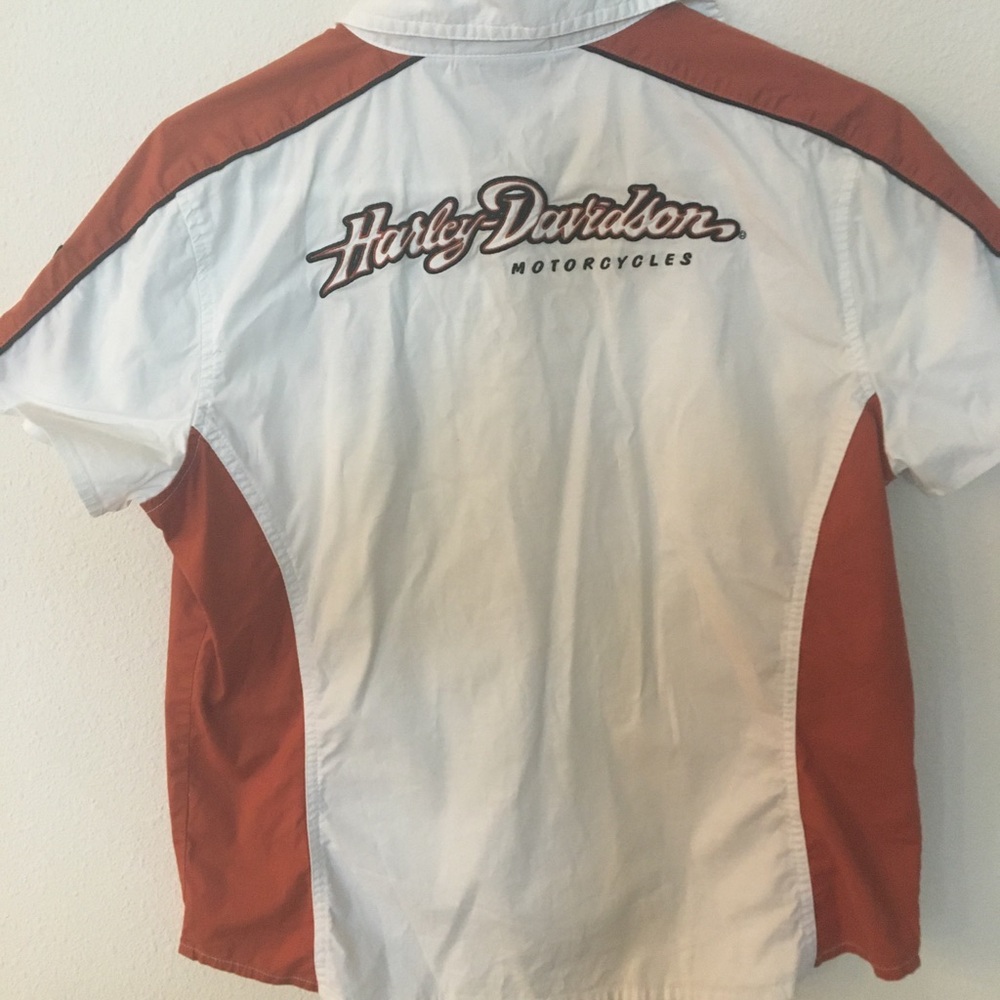 Harley Davidson Button Down - image 2